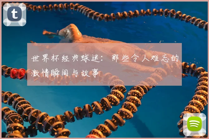 世界杯经典球迷：那些令人难忘的激情瞬间与故事